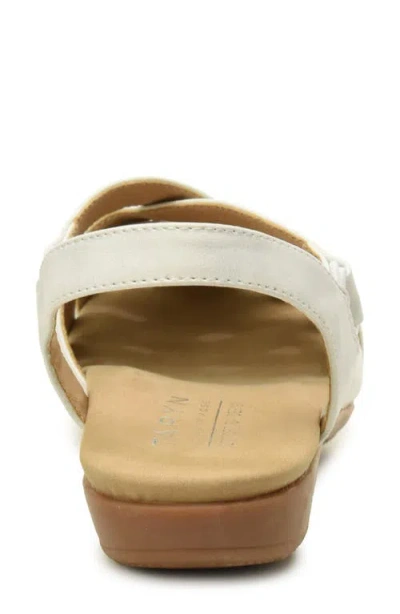 Taryn Rose Woven Slingback Sandal