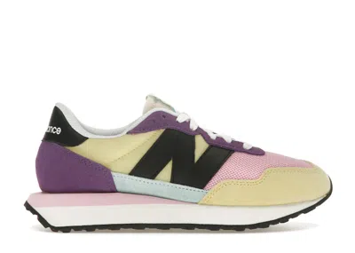Pre-owned New Balance 237 (women's) Sneakers In Lemon/sour Grape