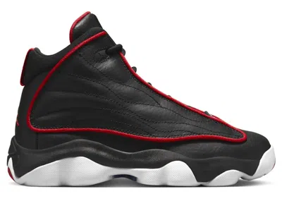Pre-owned Jordan Pro Strong Sneakers In Black/white/university Red