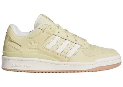 Pre-owned Adidas Originals Forum Low (women's) Sneakers In Sandy Beige/cream White/gum