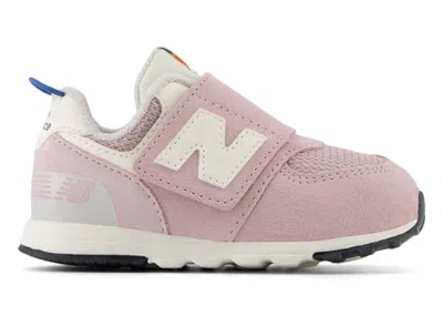 Pre-owned New Balance 574 Hook And Loop Sneakers In Twilight Haze/sea Stone