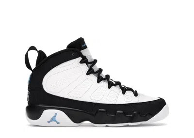Pre-owned Jordan 9 Retro Sneakers In White/university Blue/black