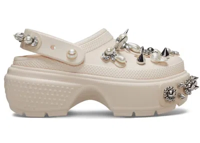 Pre-owned Crocs Stomp Clog Simone Rocha Sneakers In Dew In Green