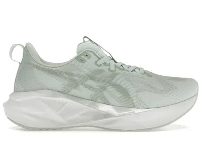 Pre-owned Asics Men's  Novablast 5 Sneakers In Pure Aqua/seal Grey