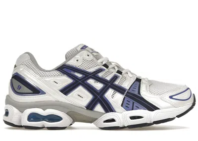 Pre-owned Asics Gelnimbus 9 Sneakers In White/indigo Blue
