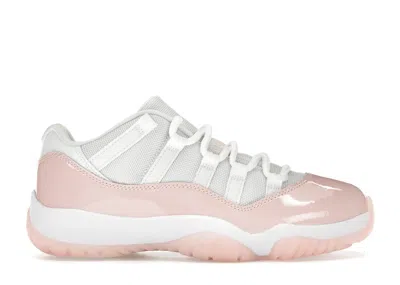 Pre-owned Jordan 11 Retro Low (women's) Sneakers In White/legend Pink In Multi