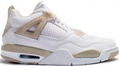 Pre-owned Jordan 4 Retro Sand (2006) (women's) Sneakers In White/boarder Blue/light Sand In Multi