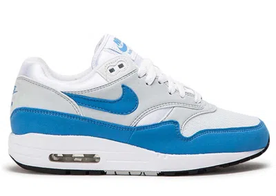 Pre-owned Nike Air Max 1 Essential (women's) Sneakers In White/university Blue In Multi