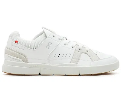 Pre-owned On The Roger Clubhouse (women's) Sneakers In White/sand In Multi