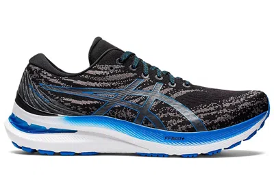 Pre-owned Asics Men's  Gelkayano 29 Sneakers In Black/electric Blue