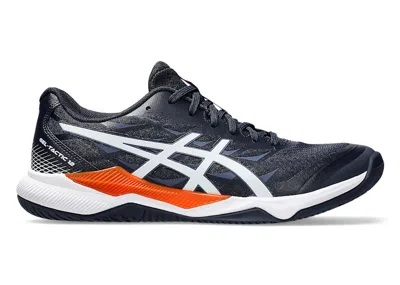 Pre-owned Asics Men's  Geltactic 12 Sneakers In Midnight/white In Multi