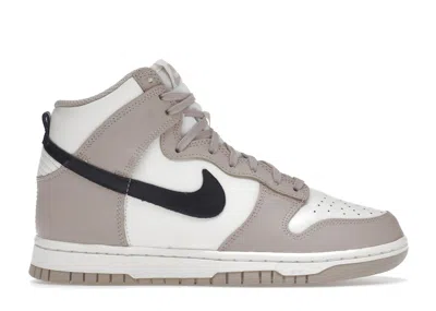 Pre-owned Nike Dunk High (women's) Sneakers In Fossil Stone/black/sail