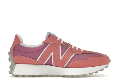 Pre-owned New Balance 327 (women's) Sneakers In Vintage Rose/vintage Orange In Multi