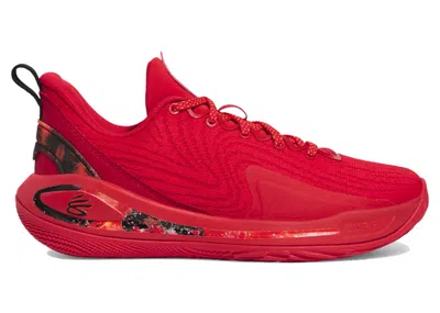 Pre-owned Under Armour Curry Flow 12 Spark Sneakers In Ares In Red/ares Red