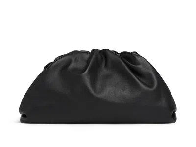 Pre-owned Bottega Veneta Women's  Tee Shirtn Pouch In Black