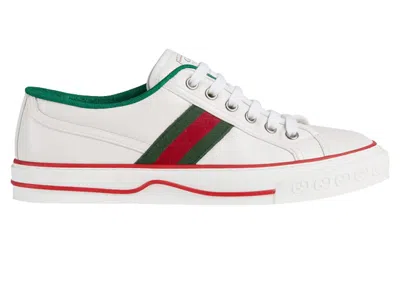 Pre-owned Gucci Tennis 1977 (women's) Sneakers In White/green/red