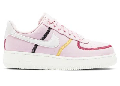 Pre-owned Nike Air Force 1 Low Lx (women's) Sneakers In Silt Red/photon Dust/brt Citron