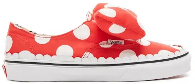 Pre-owned Vans Men's  Authentic Gore Disney Minnies Bow Sneakers In Minnie's Bow/true White