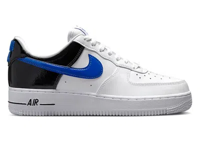 Pre-owned Nike Air Force 1 Low 07 Essencial (women's) Sneakers In Game Royal/black/white