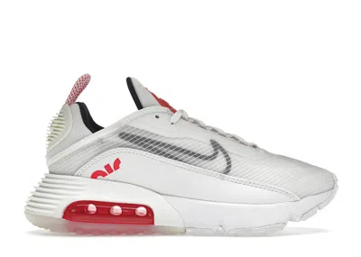 Pre-owned Nike Air Max 290 (women's) Sneakers In Summit White/siren Red