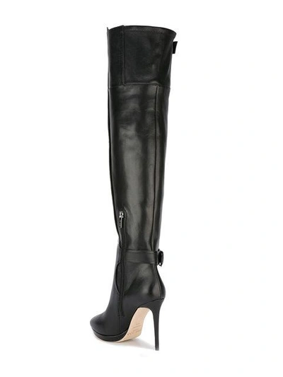 Shop Jimmy Choo 'derby 100' Boots - Black