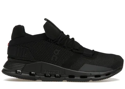 Pre-owned On Men's  Running Cloudnova Sneakers In Black/eclipse
