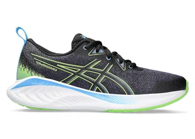 Pre-owned Asics Gelcumulus 25 Sneakers In Black/electric Lime In Multi