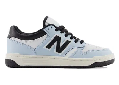 Pre-owned New Balance 480 Sneakers In Bright Sky Blue/white