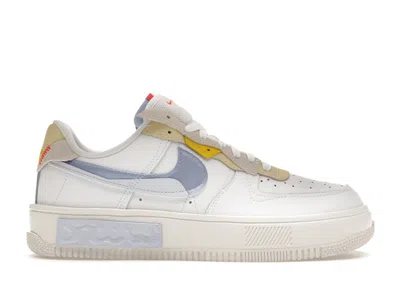 Pre-owned Nike Air Force 1 Fontanka Set To Rise (women's) Sneakers In White/phantom/lemon Drop In Multi