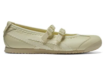 Pre-owned Asics Onitsuka Tiger Mexico 66 Tgrs (women's) Sneakers In Ivory/cream In White