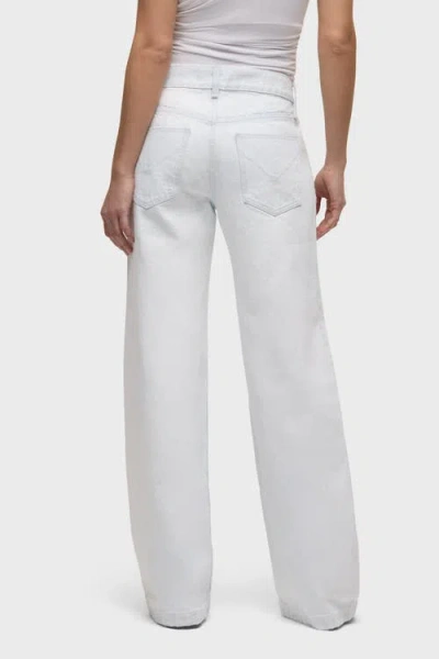 Hudson Rylee Low-rise Loose Pant In Bleached Cloud