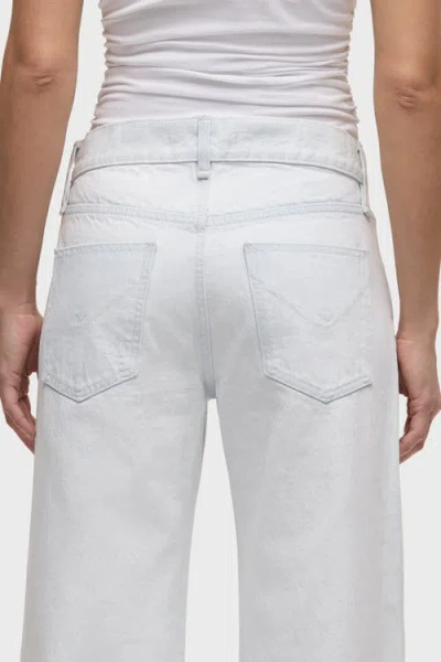 Hudson Rylee Low-rise Loose Pant In Bleached Cloud