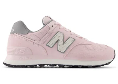Pre-owned New Balance 574 (women's) Sneakers In Rose Sugar/sea Salt