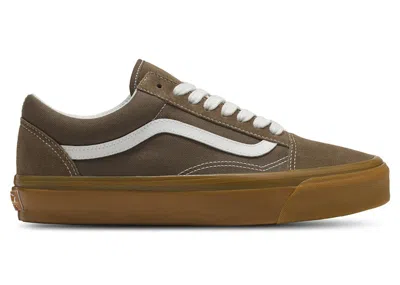 Pre-owned Vans Men's  Old Skool Lx Sneakers In Sepia Brown/gum