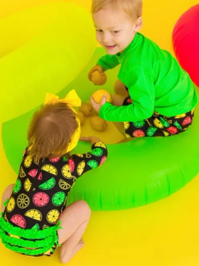 Ruggedbutts Toddler Boys Upf50+ Swim Trunks