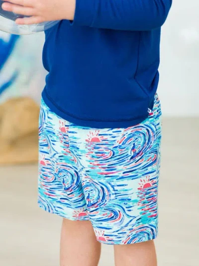 Ruggedbutts Baby Boys Upf50+ Swim Trunks