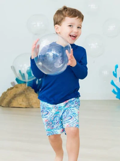 Ruggedbutts Baby Boys Upf50+ Swim Trunks
