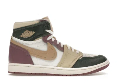 Pre-owned Jordan 1 High Method Of Make (women's) Sneakers In Galactic Jade/desert/sail