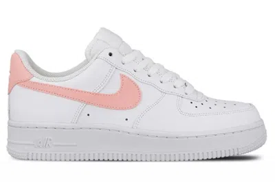 Pre-owned Nike Air Force 1 Low '07 (women's) Sneakers In White/oracle Pink In Multi