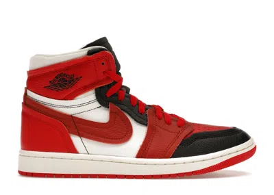 Pre-owned Jordan 1 High Method Of Make (women's) Sneakers In Sport Red/dune Red/black In Multi