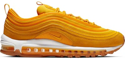 Pre-owned Nike Air Max 97 (women's) Sneakers In University Gold/canyon Gold/laser Orange