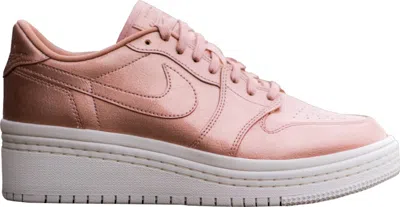 Pre-owned Jordan 1 Retro Low Lifted (women's) Sneakers In Metallic Red Bronze/sail