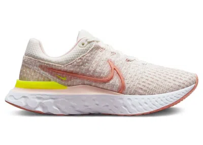 Pre-owned Nike React Infinity Run Flyknit 3 (women's) Sneakers In Sail/light Madder Root/atmosphere
