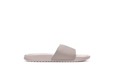 Pre-owned Nike Benassi Jdi Particle Rosoe (women's) Sneakers In Particle Rose/metallic Silver