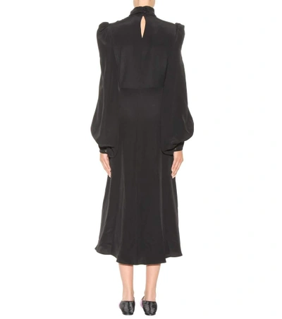 Shop Hillier Bartley Exclusive To Mytheresa.com - Silk Dress In Black