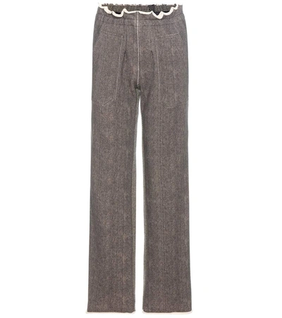 Undercover Cotton Trousers In Leige Lase