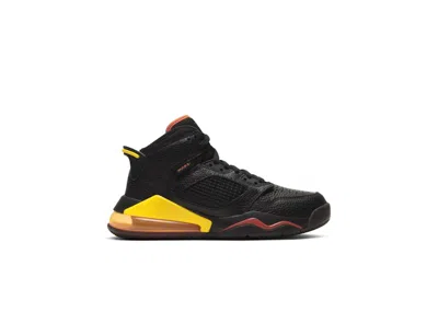 Pre-owned Jordan Mars 270 Sneakers In Black/team Orange/amarillo