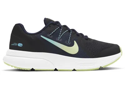 Pre-owned Nike Zoom Span 3 Liquid Light Lime (women's) Sneakers In Ened Blue In Black/blackened Blue/lagoon Pulse