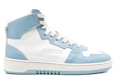 Pre-owned Axel Arigato Dice Hi Sneaker (women's) Sneakers In Light Blue/white