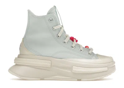 Pre-owned Converse Run Star Legacy Cx Platform High Diy Beads (women's) Sneakers In Aqua Mist/egret In Multi